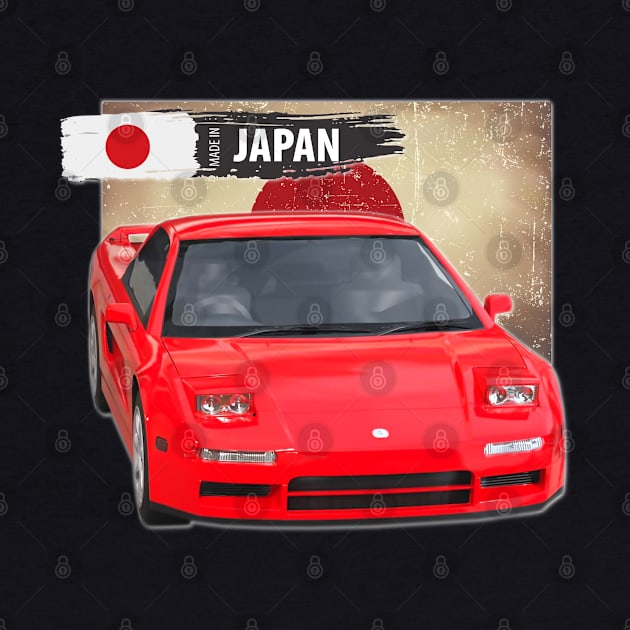 1994 Red Acura NSX 08 by Stickers Cars